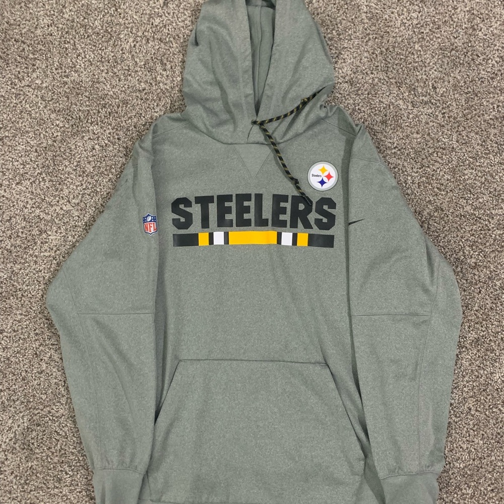 Nike Men’s NFL Pittsburgh Steelers Sideline Hoodie Size XL